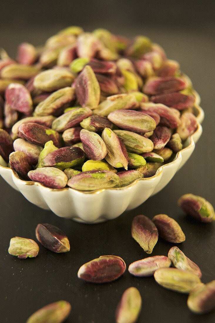 Bronte Pistachios In and Beside a Bowl