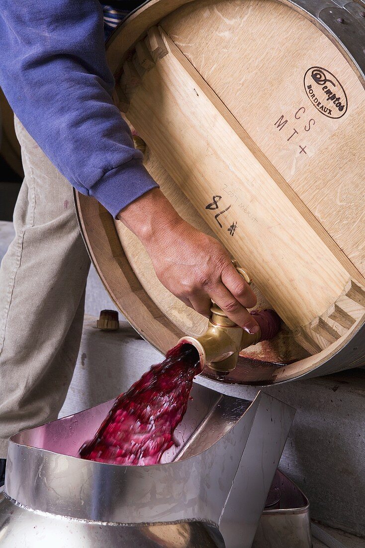 Removing Wine from Cask