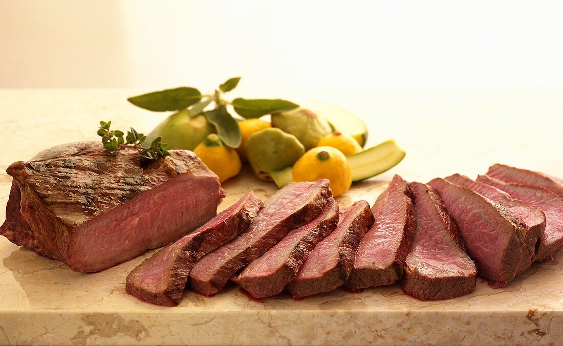 Sliced Tri-tip Steak