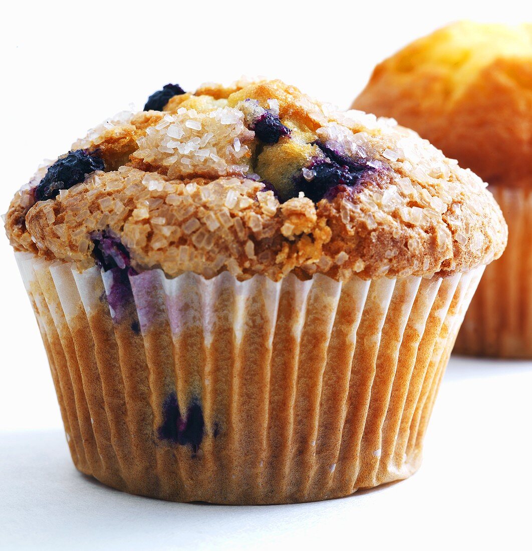 Blueberry Muffin in Paper Liner