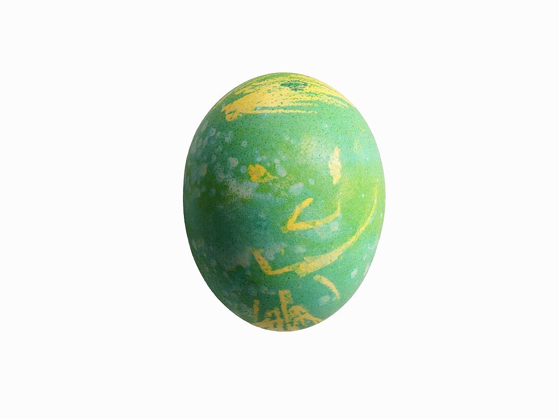 Hand Dipped Easter Egg in White