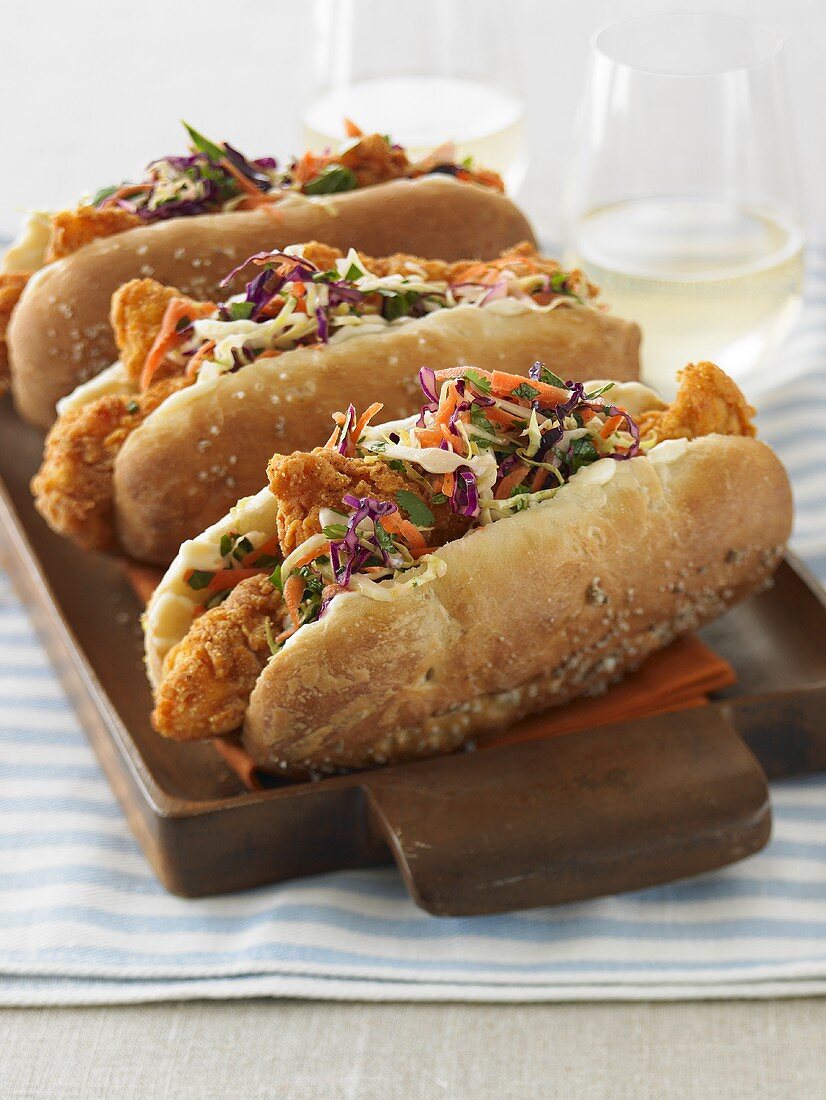 Chicken Po Boys