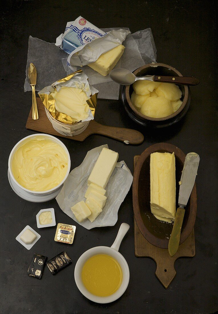 Variety of Butters
