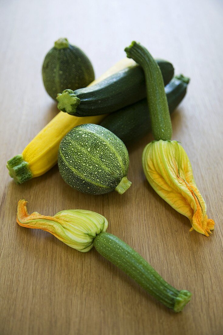 Assorted Courgettes