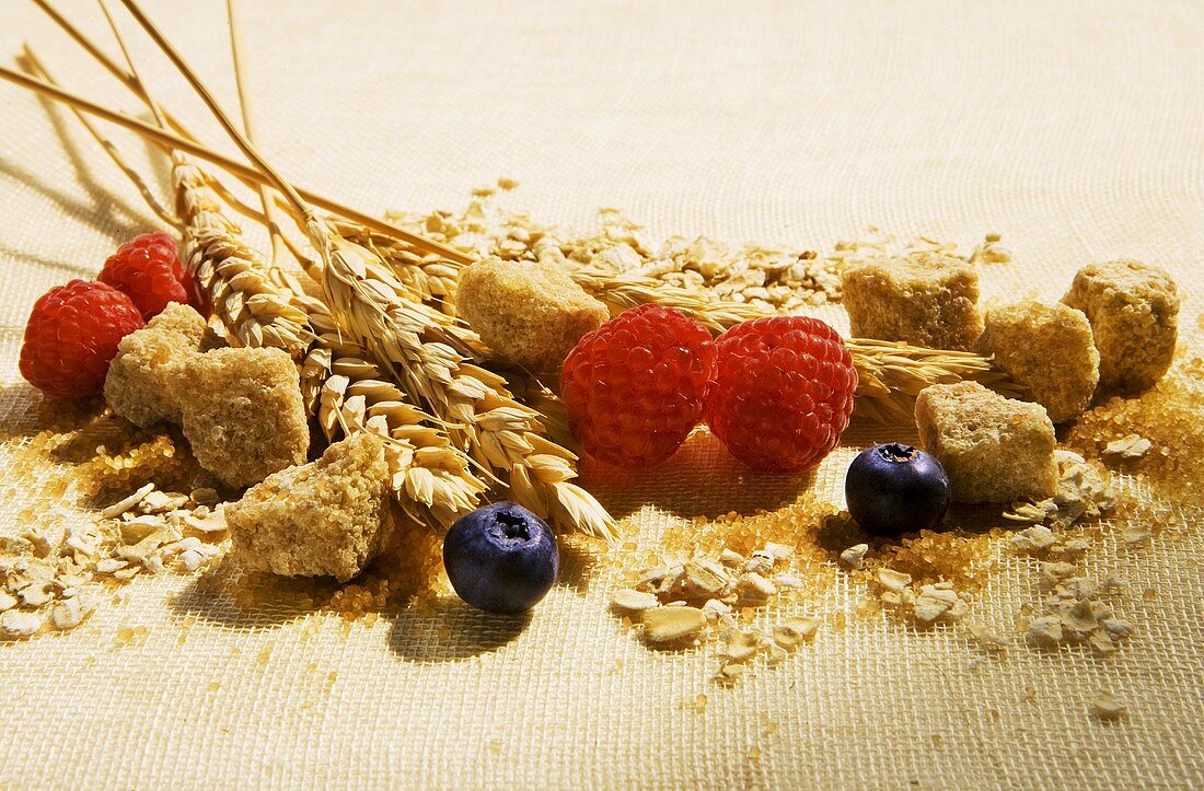 Still Life with Wheat, Oats and Berries