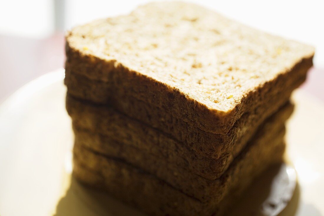 Stack of Whole Grain Toast