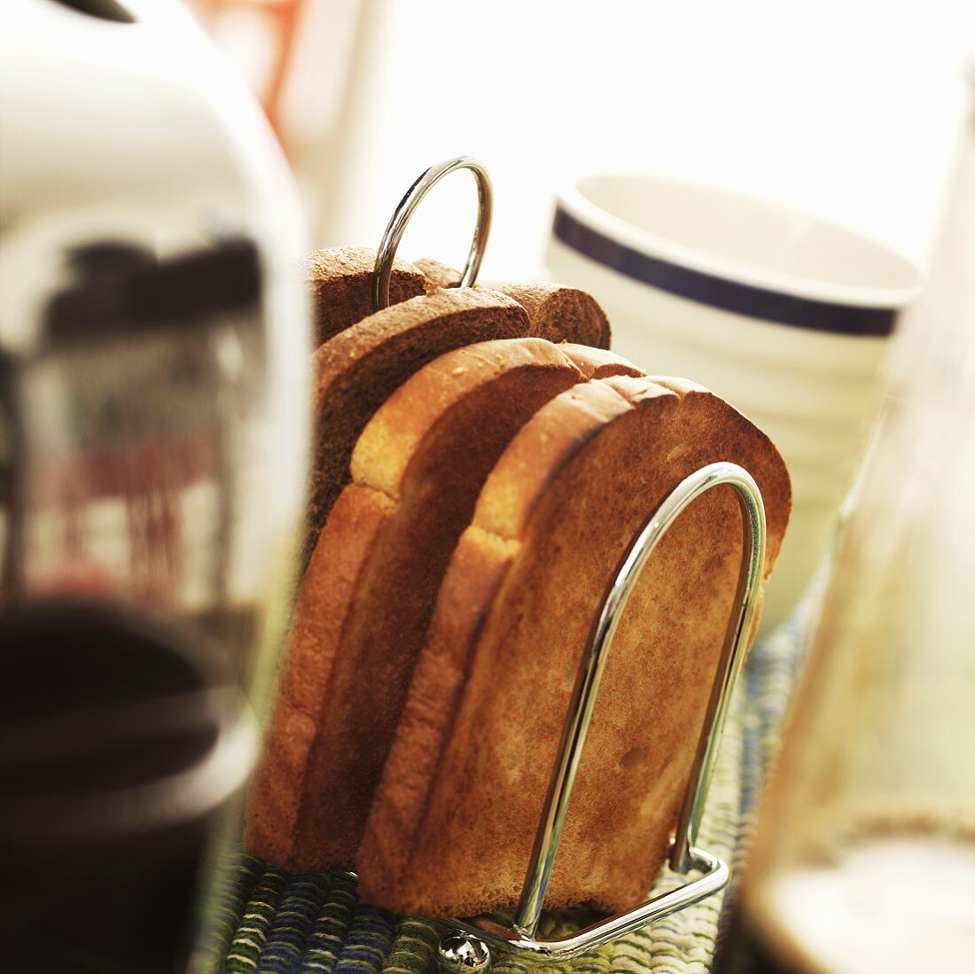 Toasts zum Frühstück