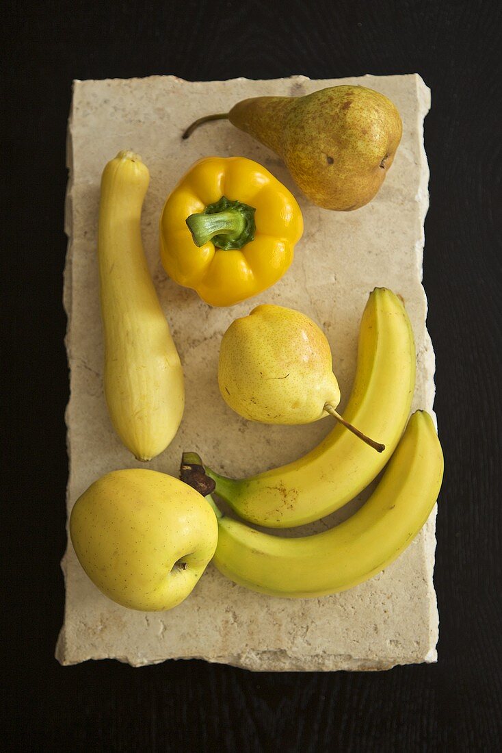 Yellow Fruit and Vegetables