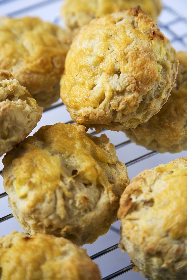 Cheese and Apple Scones