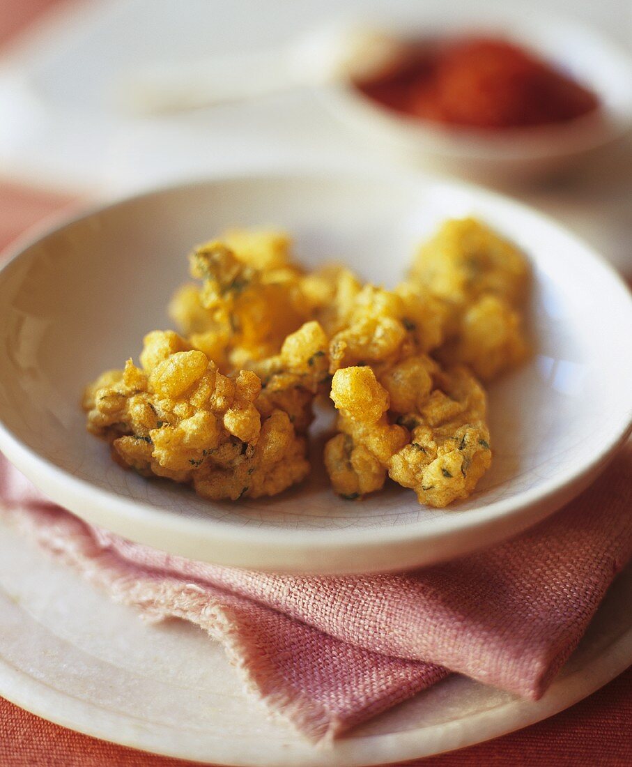 Corn Fritters (frittierte Maispuffer, USA)