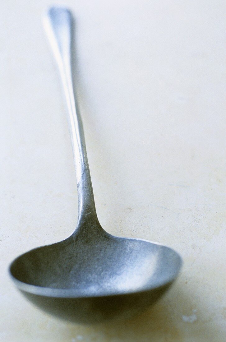 Large Silver Ladle