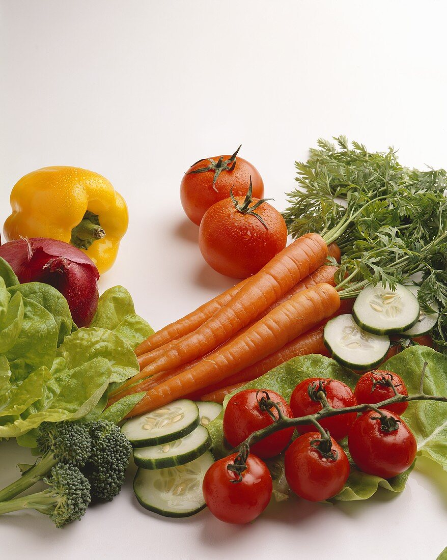 Fresh Vegetable Still Life