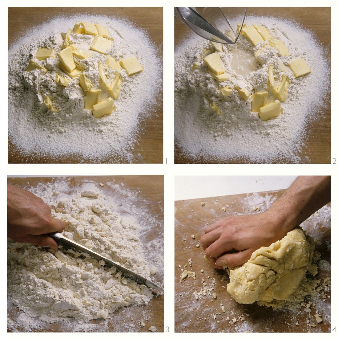 Pastetenteig vorbereiten