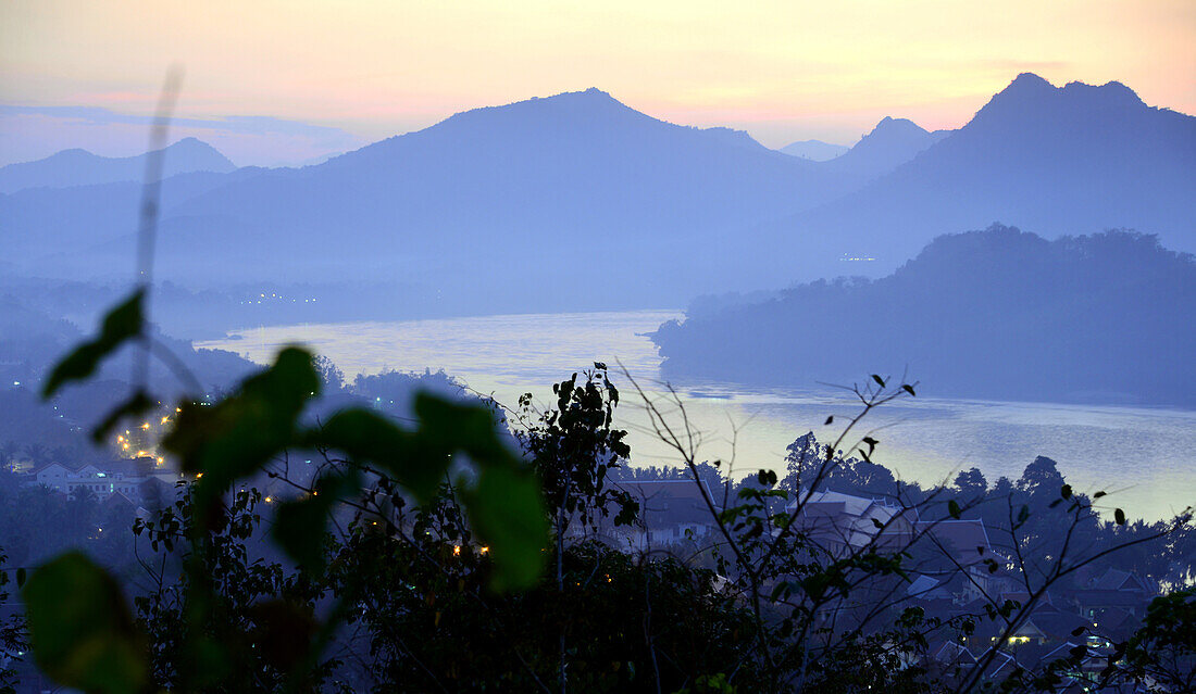 am Mekong, Luang Prabang, Laos, Asien