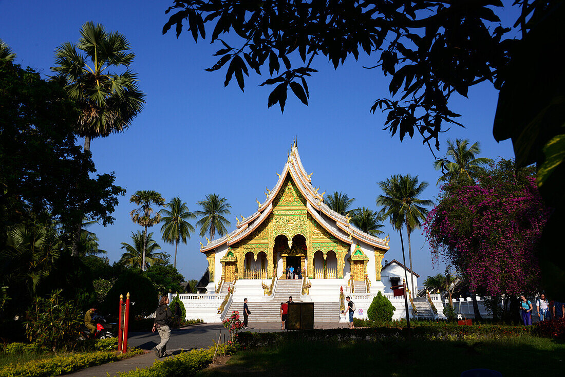 Wat Ho Phra Bang at Kings Palace, Luang Prabang, Laos, Asia