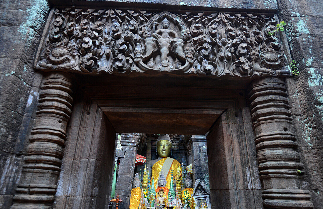 Ausgrabungen Vat Phou bei Champasak bei Pakse, Süd-Laos, Laos, Asien