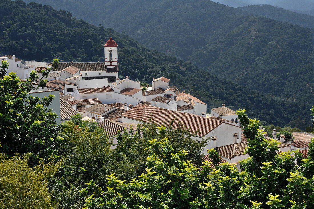 Genalguacil, Serrania de Ronda, Andalusien, Spanien, Europa