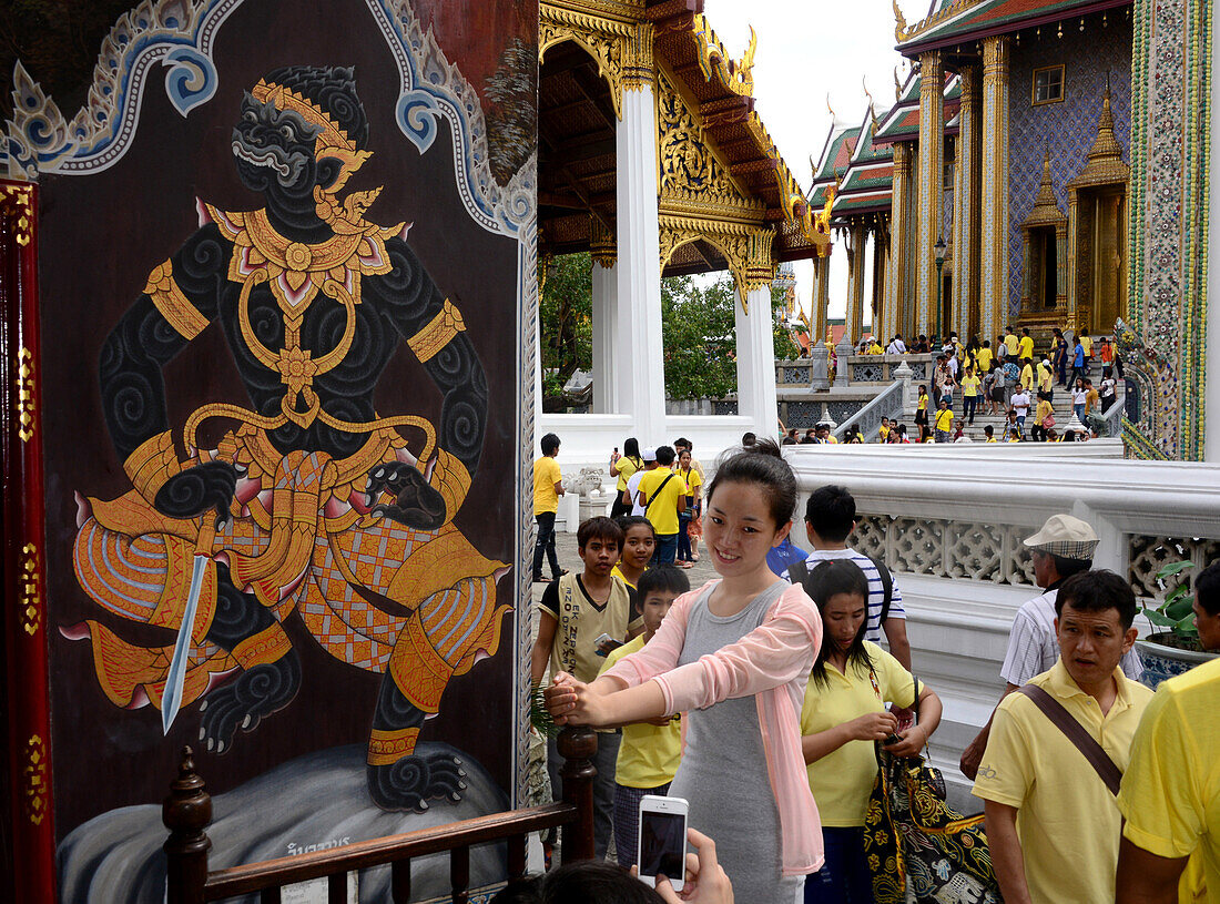 In Wat Phra Keo, Bangkok, Thailand