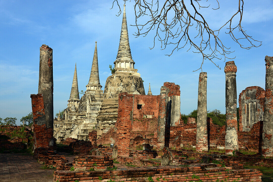 Wat Phra Sri Sanphet, alte Königsstadt Ayutthaya, Thailand