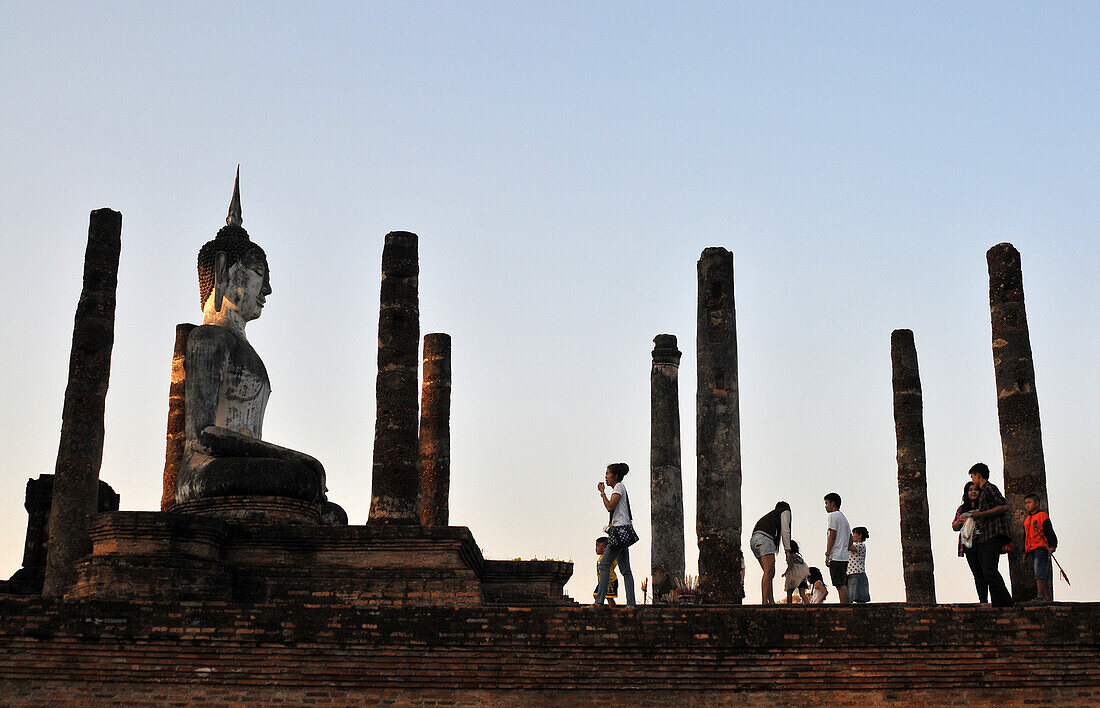 Wat Mahathat, Old-Sukhothai, Thailand