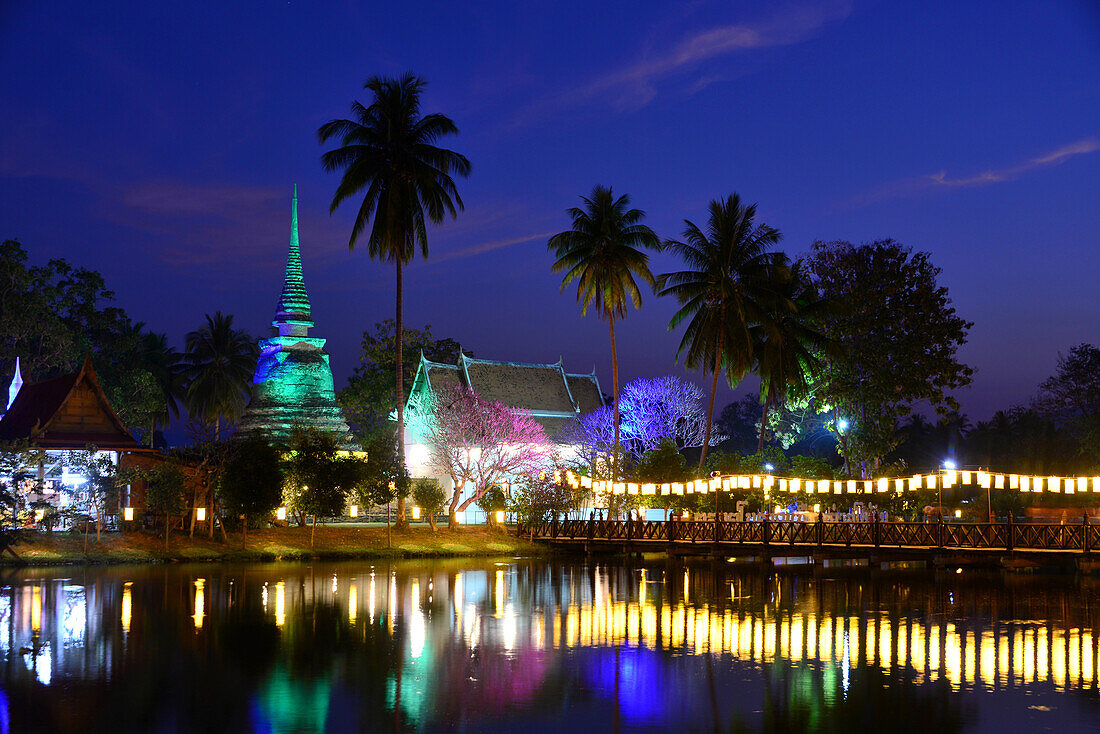 Wat Trapang Thong Lang, Alt-Sukhothai, Thailand