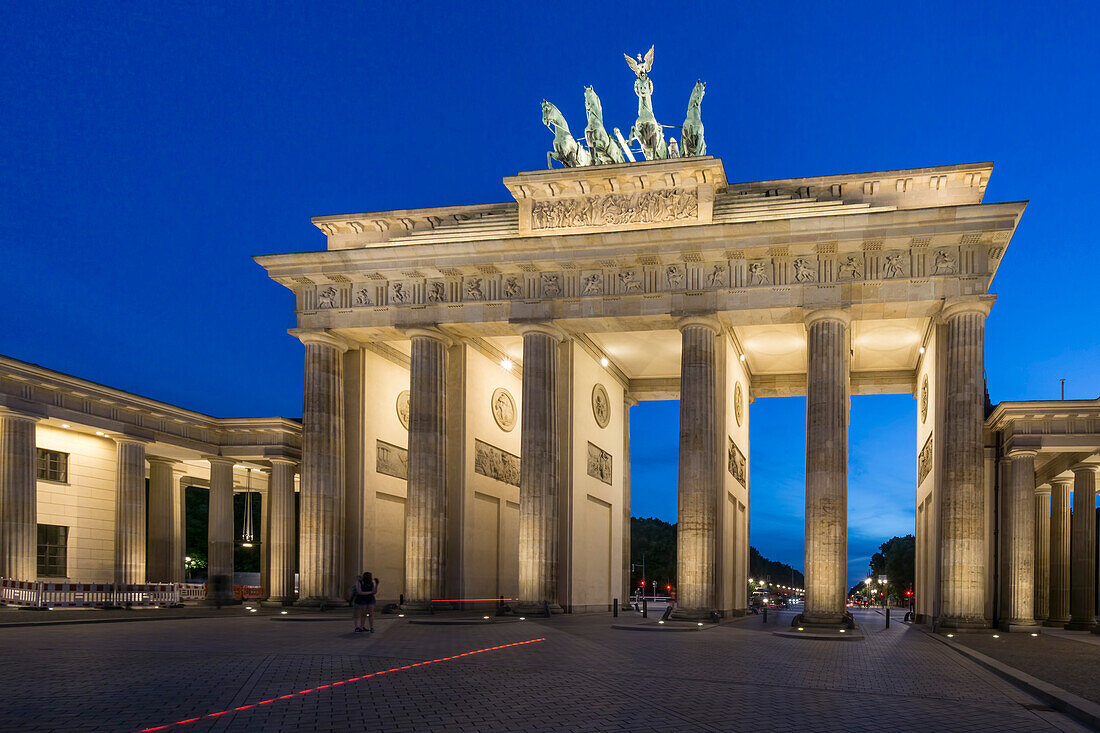 Brandenburger Tor Berlin , Pariser Platz