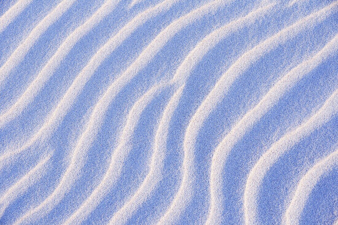 Rippled sand on beach, Vlieland, Vlieland, Netherlands
