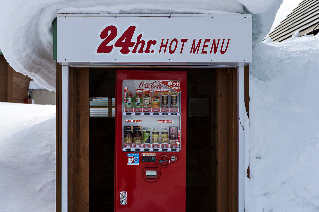 Menü-Automat, Kutchan, Hokkaido, Japan