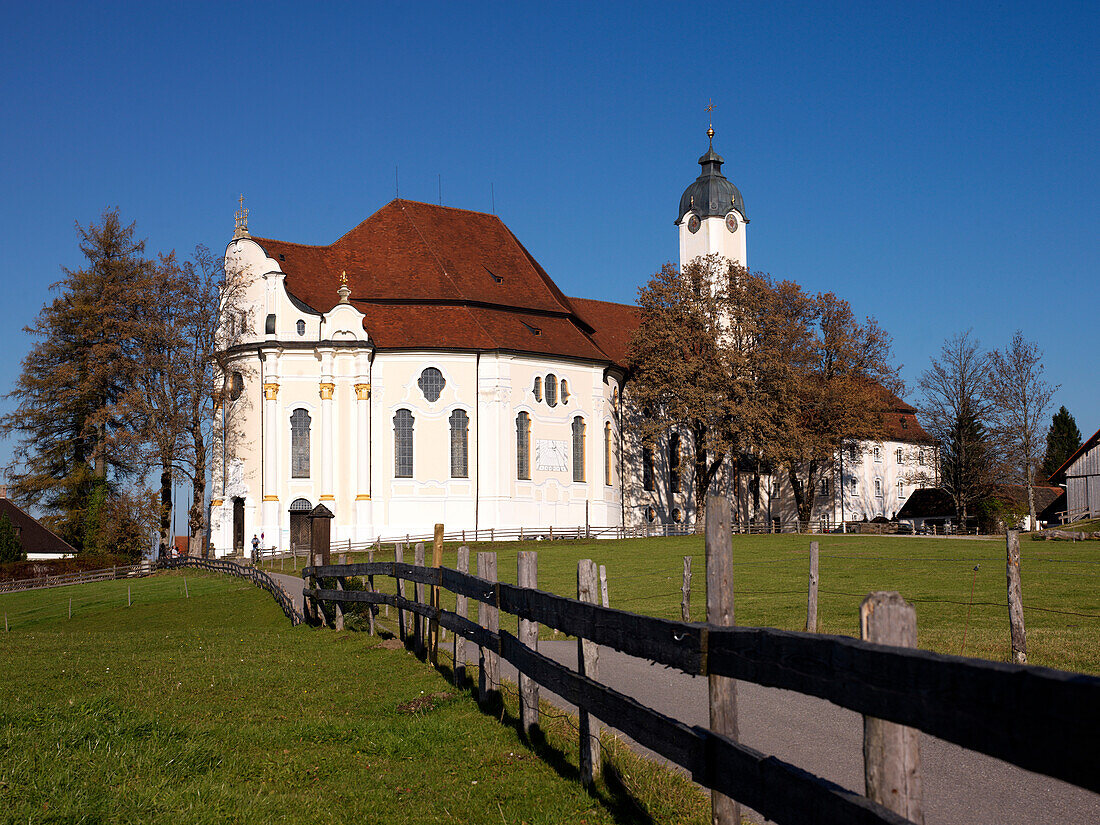 Wieskirche, Steingaden, Bayern Deutschland