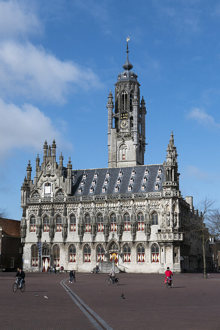 Rathaus, Middelburg, Provinz Seeland, Niederlande