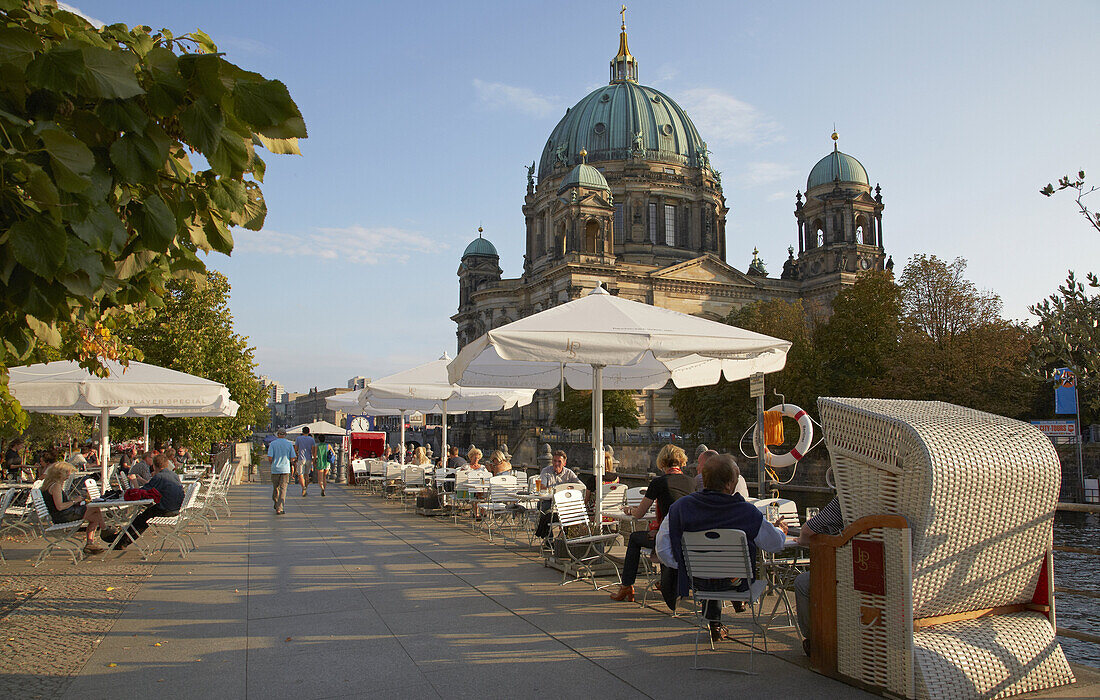 Berlin cathedral on the Museum island, River Spree, Berlin, Germany, Europe