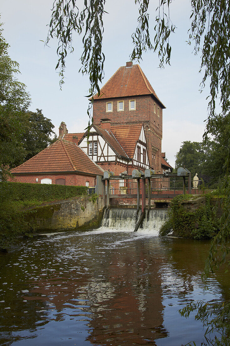 Walkenbrückentor von 1383 (Mühlenstr. 3) , Coesfeld , Münsterland , Nordrhein-Westfalen , Deutschland , Europa