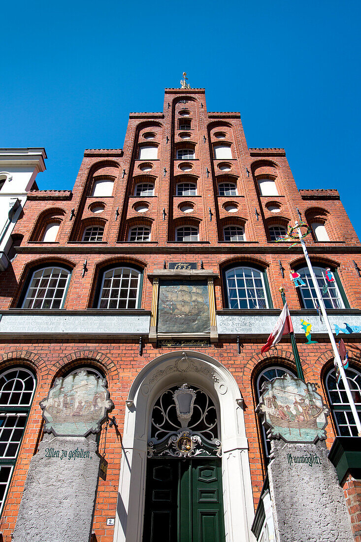 Restaurant Schiffergesellschaft, Hansestadt Lübeck, Ostsee, Schleswig-Holstein, Deutschland