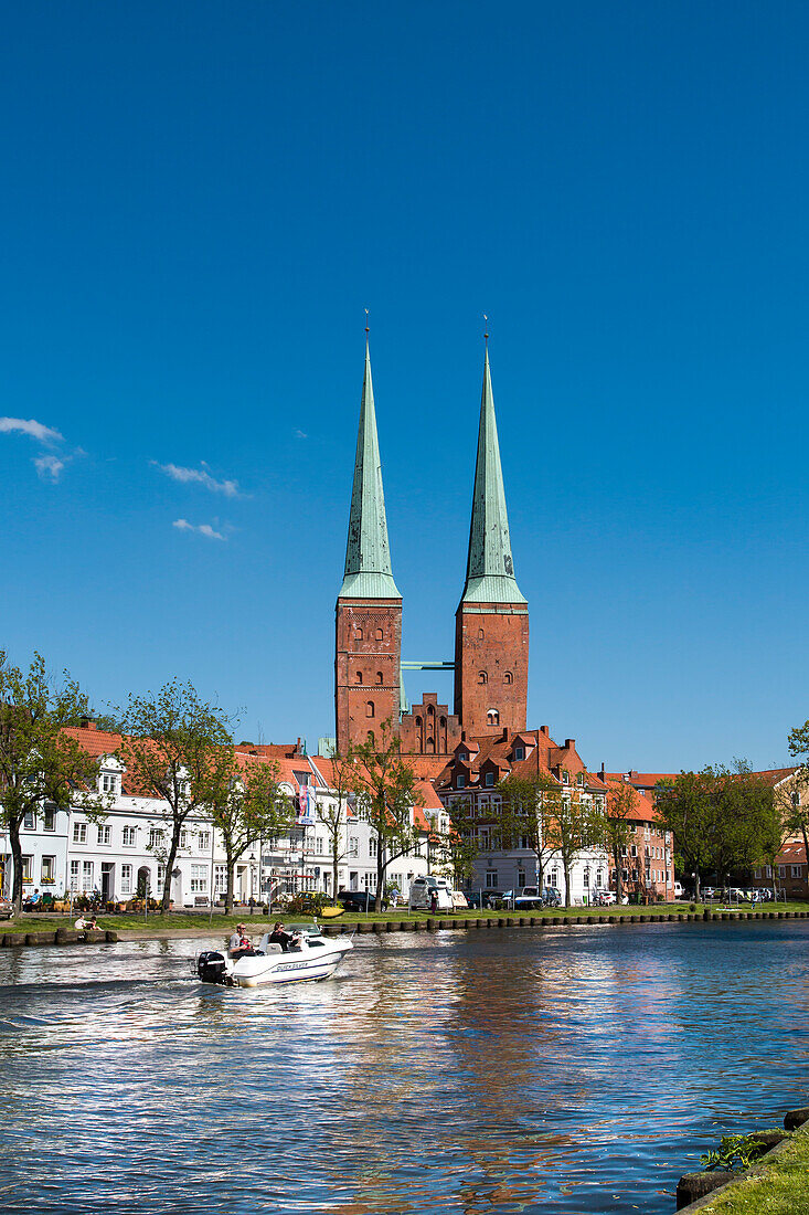 Cathedral, Hanseatic City, Luebeck, Schleswig-Holstein, Germany