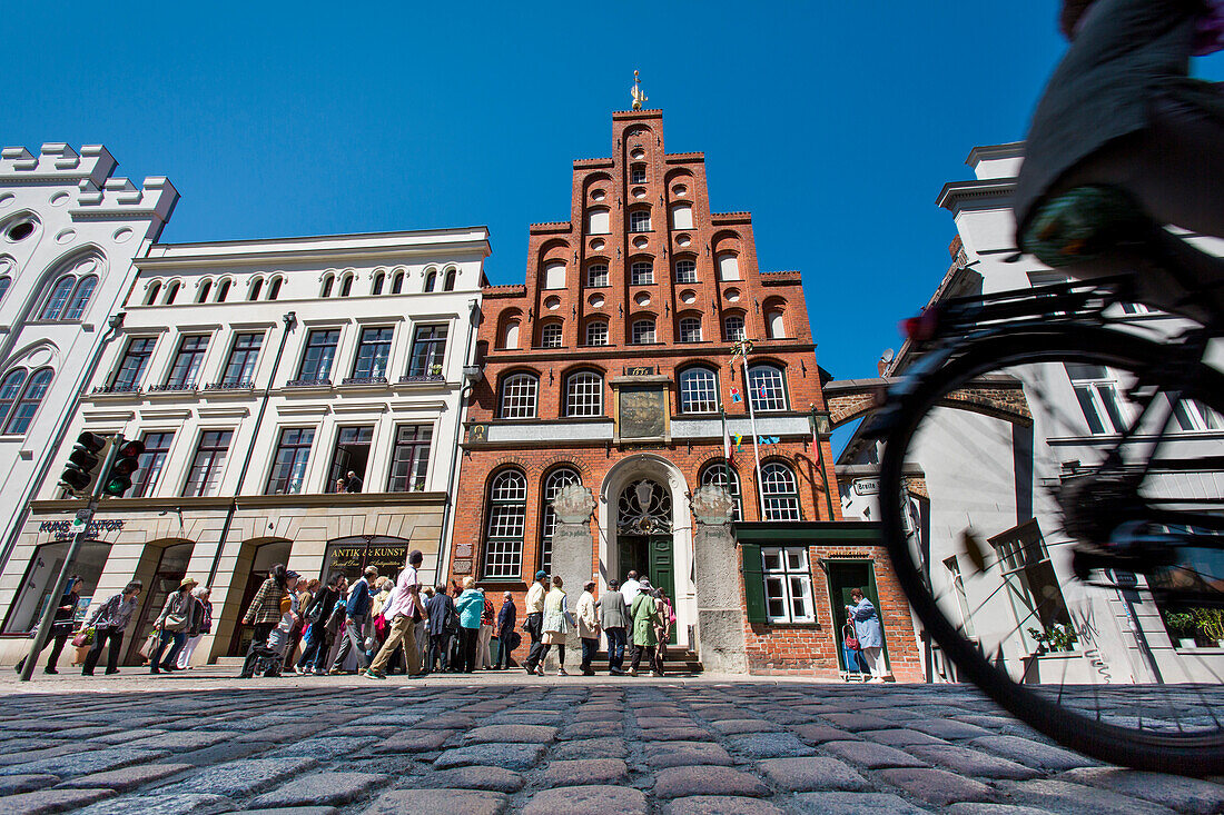 Restaurant Schiffergesellschaft, Hanseatic City, Luebeck, Schleswig-Holstein, Germany