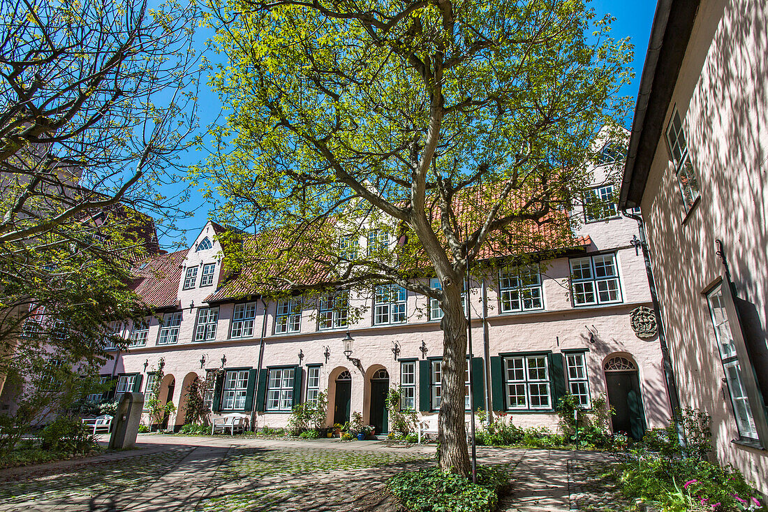 Füchtingshof, Hansestadt Lübeck, Ostsee, Schleswig-Holstein, Deutschland