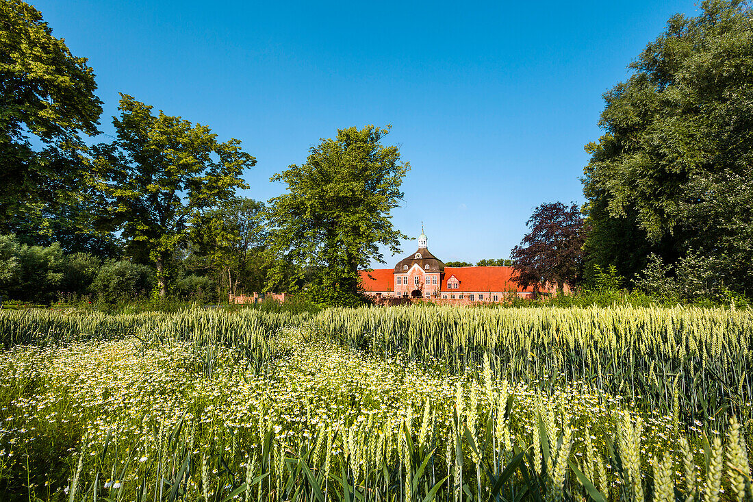 Gut Hasselburg, Altenkrempe, Ostsee, Schleswig-Holstein, Deutschland