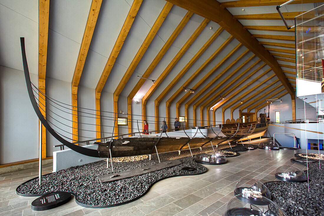 Viking museum Haitabu, Schleswig, Schlei, Baltic Coast, Schleswig-Holstein, Germany