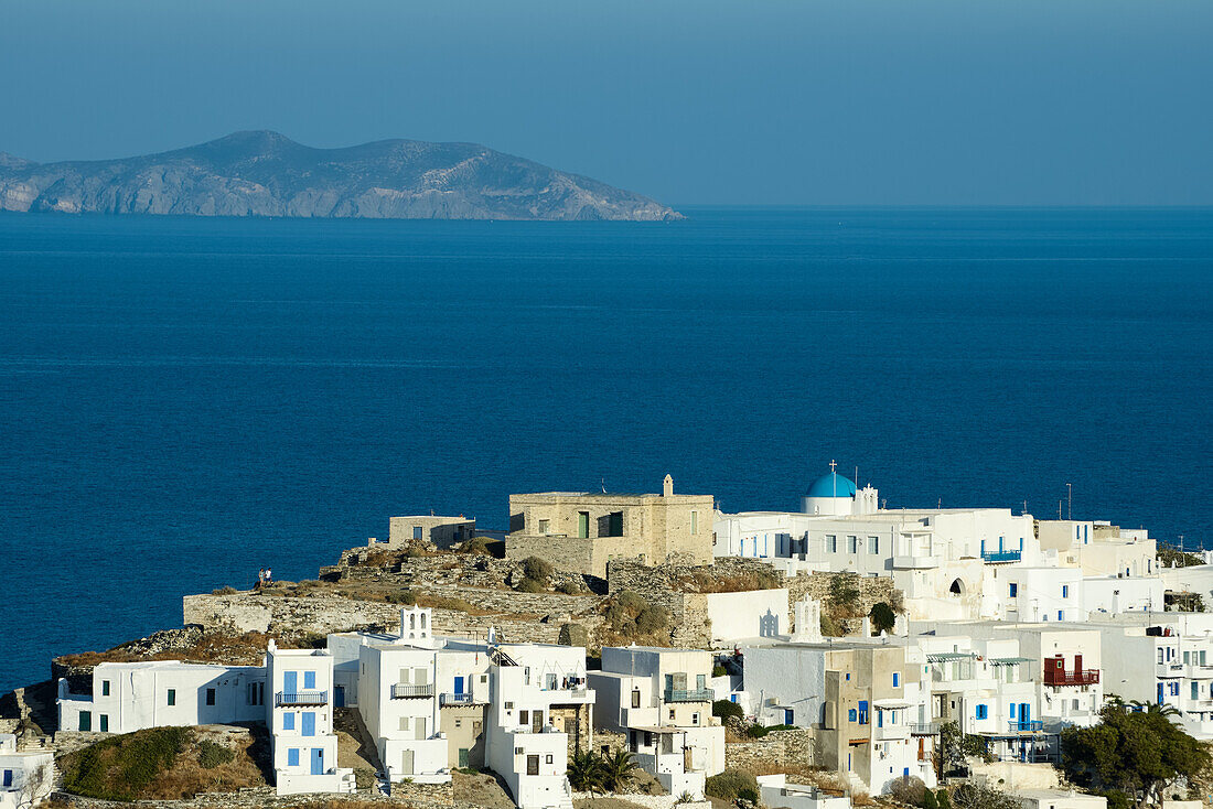 Kastro in the North of Sifnos (Syphnos), Greek Islands, Aegean, Cyclades, Greece