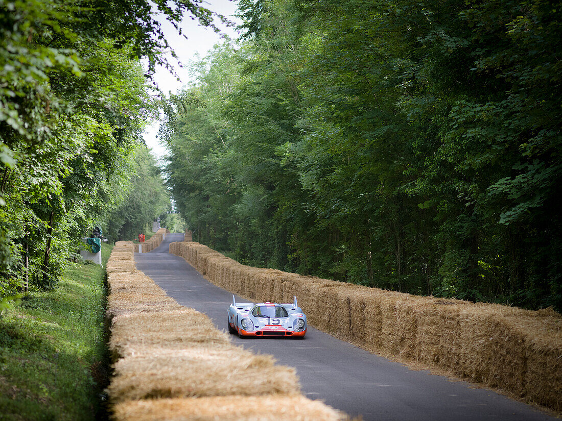Porsche 917K, Goodwood Festival of Speed 2014, Rennsport, Autorennen, Classic Car, Goodwood, Chichester, Sussex, England, Großbritannien