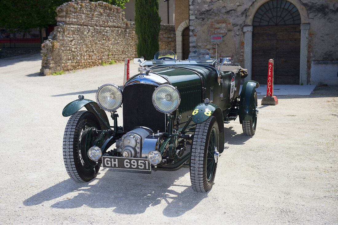 Bentley, 4.5 Liter S. C., 1930, Museum, Museo Mille Miglia, Mille Miglia, 1000 Miglia, 1000 Meilen, Brescia, Lombardy, Italy