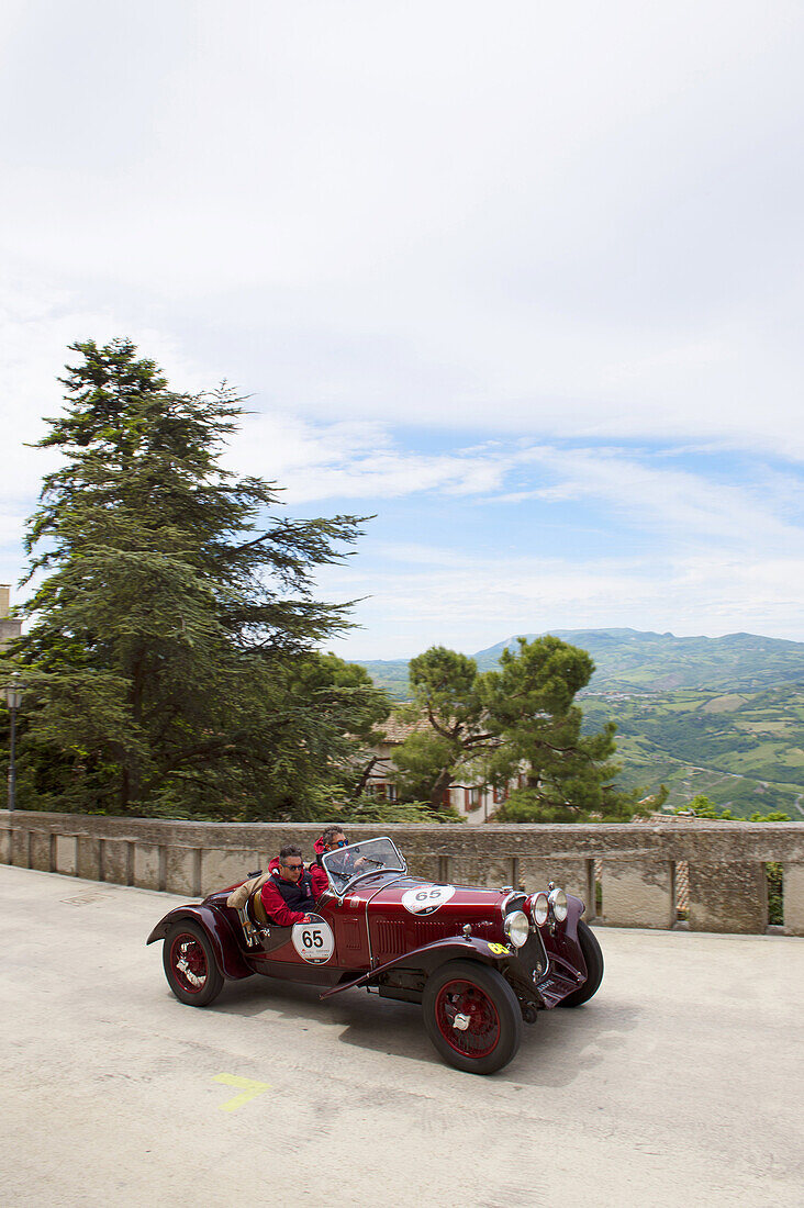 FIAT Siata 514 MM, 1930, Mille Miglia, 1000 Miglia, 2014, San Marino, RSM, Republic San Marino, Italien, Europe