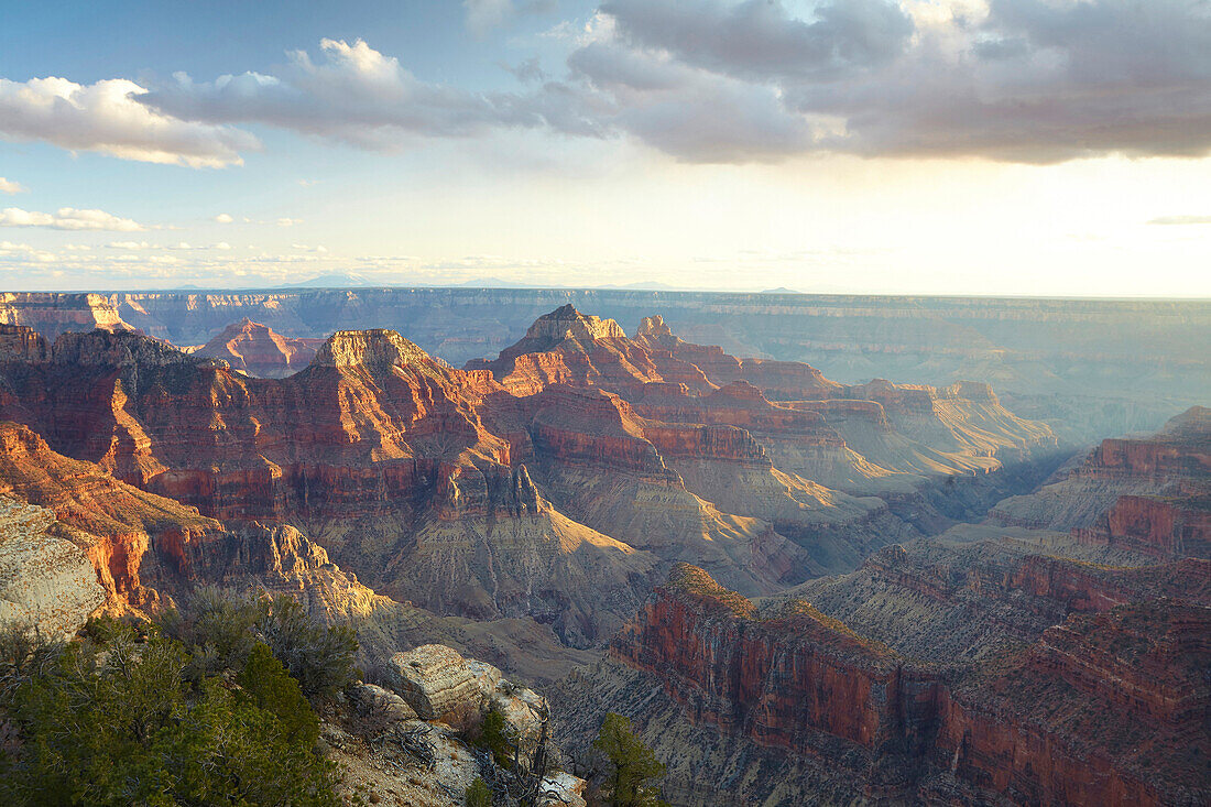 Majestic rock formations in desert landscape, Page, Arizona, United States, Page, AZ, USA