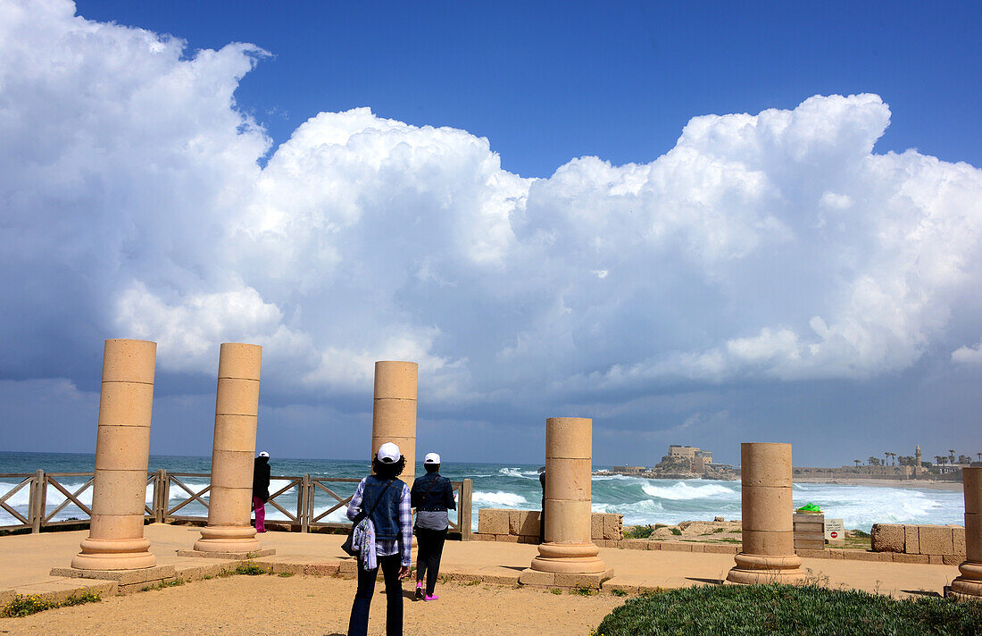 Ausgrabungen von Caesarea, Israel