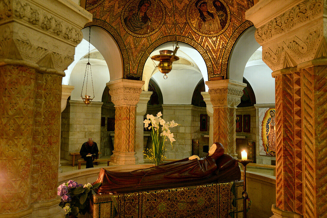 Dormition Abbey auf dem Mount Zion, Jerusalem, Israel