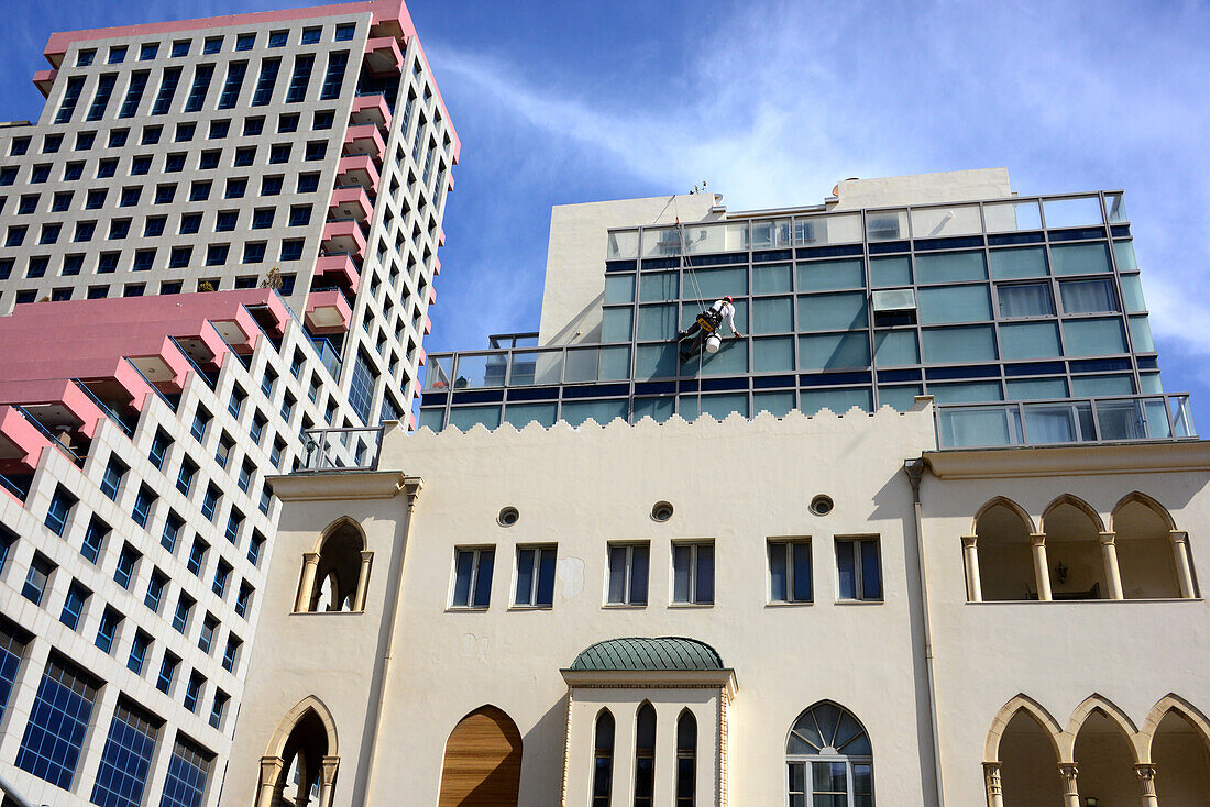 New houses in the Allenby quarter, Tel Aviv, Israel