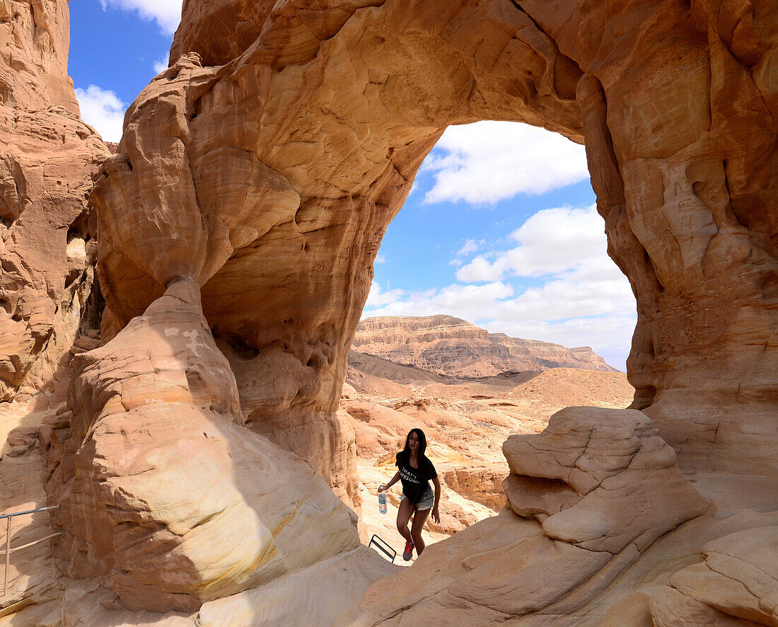 Felsformationen im Timna Park bei Eilat am Roten Meer, Bucht von Akaba, Süd-Israel, Israel