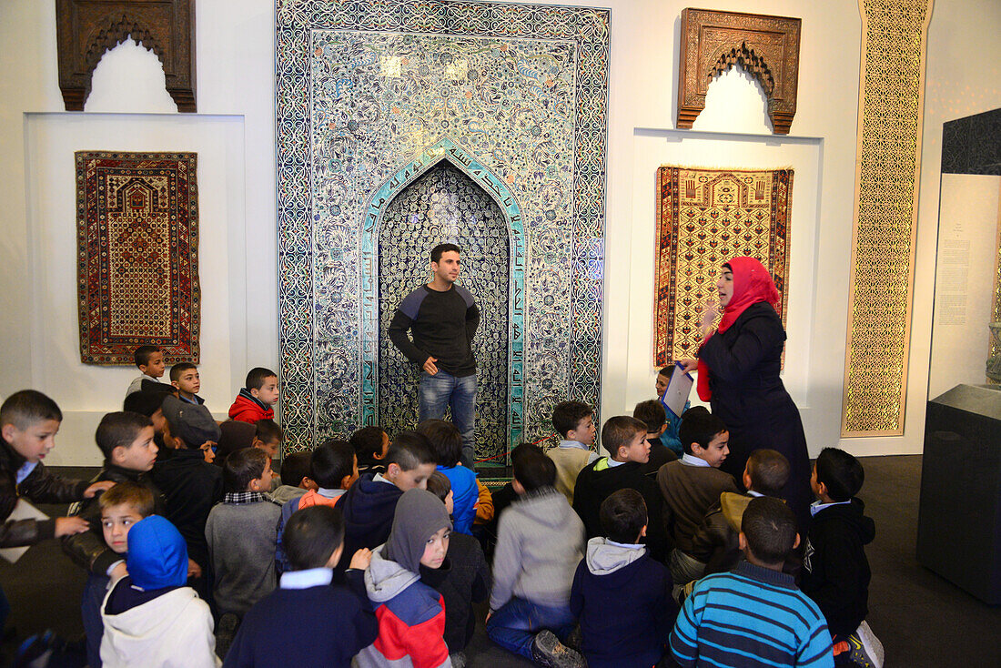 In the Islamic Art museum, Jerusalem, Israel
