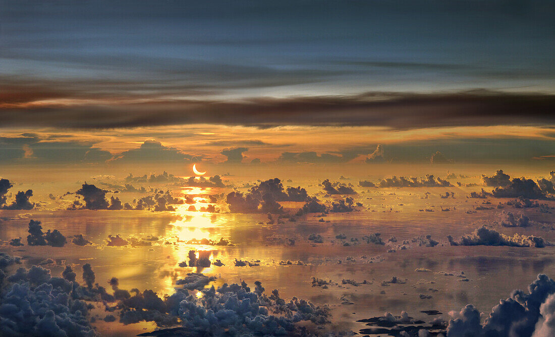 Blick über das Meer, Südchinesisches Meer, Asien