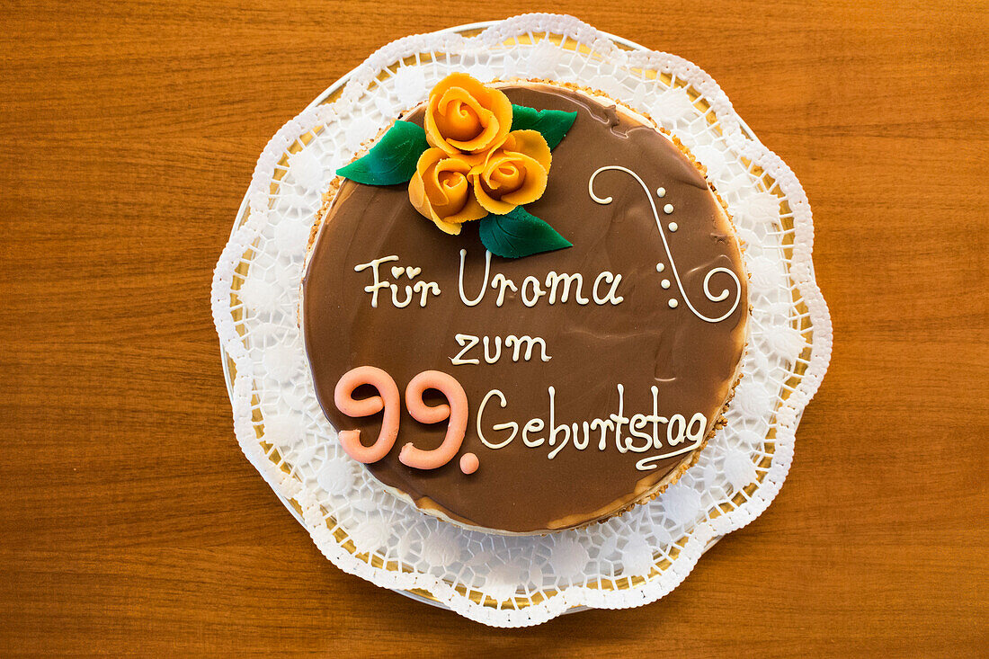 birthday cake, 99th birthday, Germany